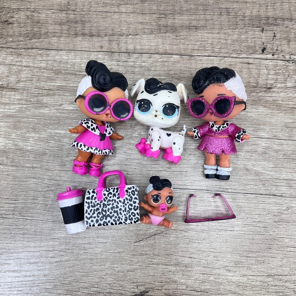 LOL Surprise! Doll Bling‎ Series, Doll Face dalmation pet